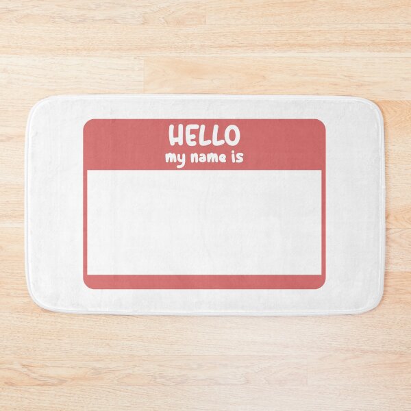 Item preview, Hello my name is designed and sold by Paper Drip.