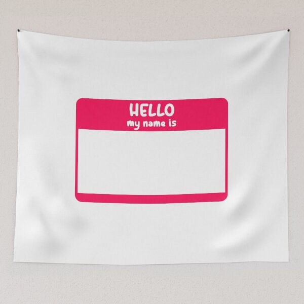 Item preview, Hello my name is designed and sold by Paper Drip.