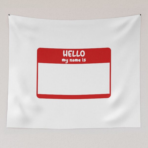 Item preview, Hello my name is designed and sold by Paper Drip.
