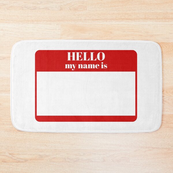Item preview, Hello my name is designed and sold by Paper Drip.