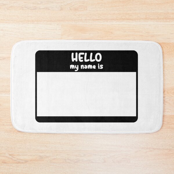 Item preview, Hello my name is designed and sold by Paper Drip.