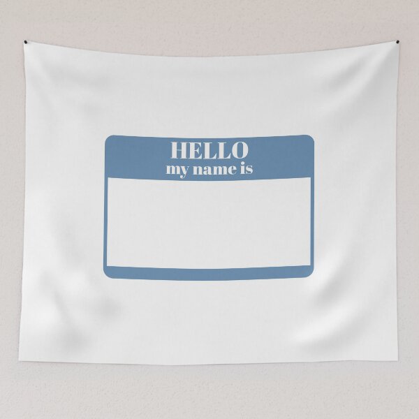 Item preview, Hello my name is designed and sold by Paper Drip.
