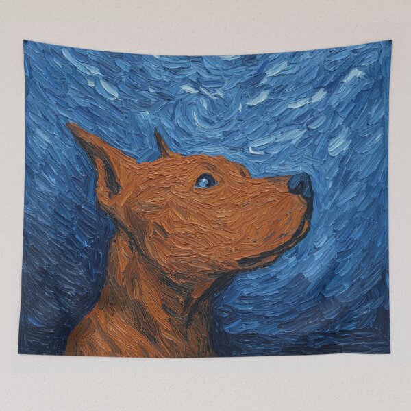 Item preview, Pitbull | Post-impressionist painting style designed and sold by ComicsFactory.