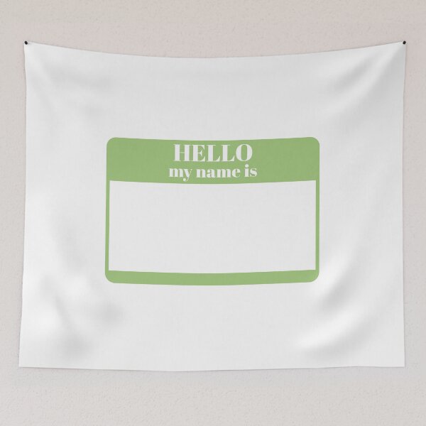 Item preview, Hello my name is designed and sold by Paper Drip.