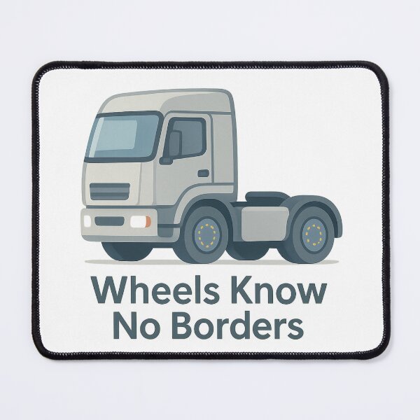 Item preview, Wheels Know No Borders designed and sold by AwixArslan.