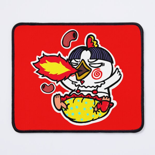Item preview, FIRE BREATH! The Spiciest Pasta Noodles! Buldak Hot Chicken Flavor Ramen. It's so hot! designed and sold by PickledjoArt.