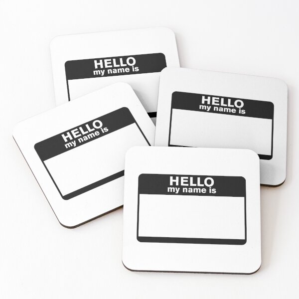Item preview, Hello my name is designed and sold by Paper Drip.