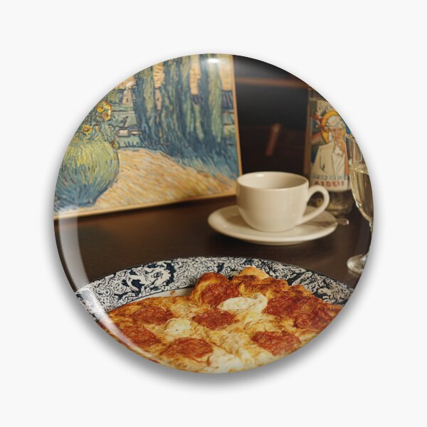 Item preview, Pizza | Post-impressionist painting style designed and sold by ComicsFactory.
