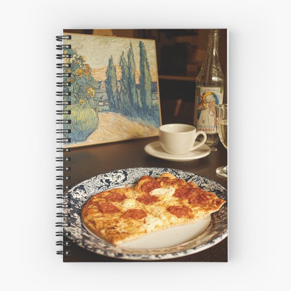 Item preview, Pizza | Post-impressionist painting style designed and sold by ComicsFactory.