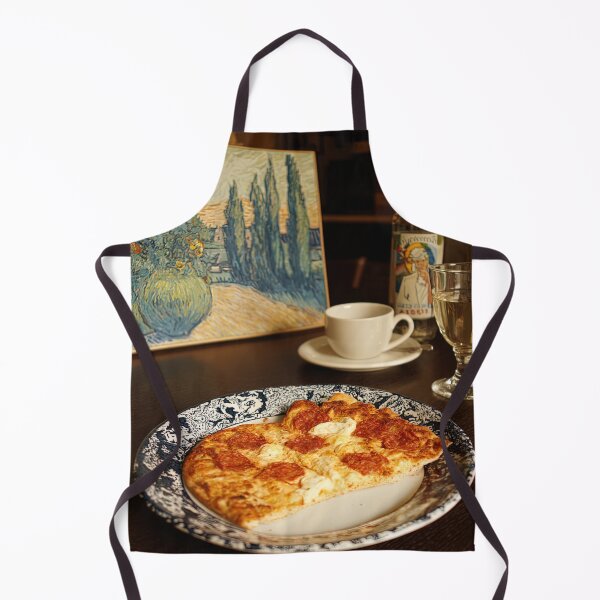 Item preview, Pizza | Post-impressionist painting style designed and sold by ComicsFactory.