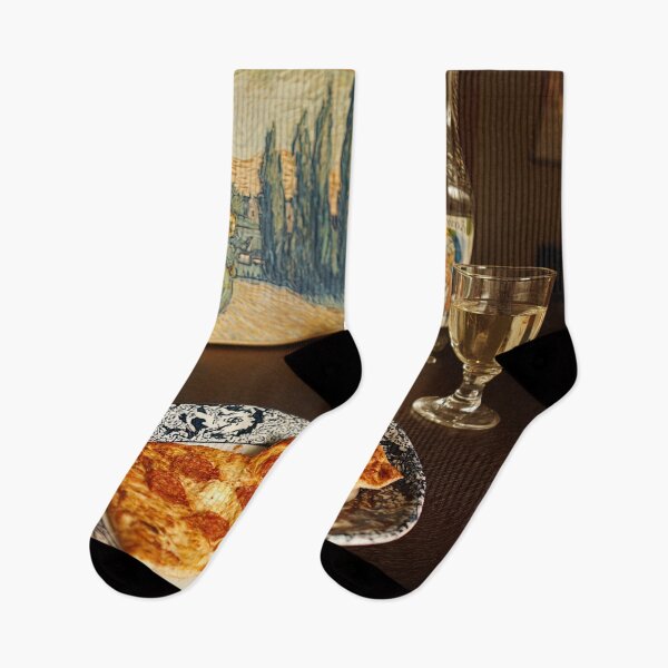 Item preview, Pizza | Post-impressionist painting style designed and sold by ComicsFactory.