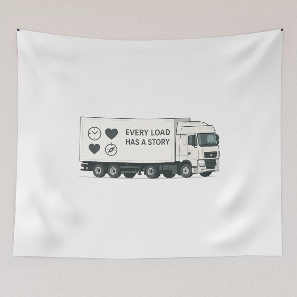 Item preview, Every Truck Load Has a Story designed and sold by AwixArslan.