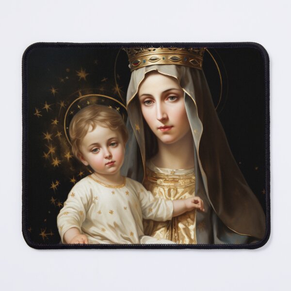 Item preview, Our Lady of Mount Carmel designed and sold by SanctifiedSouls.