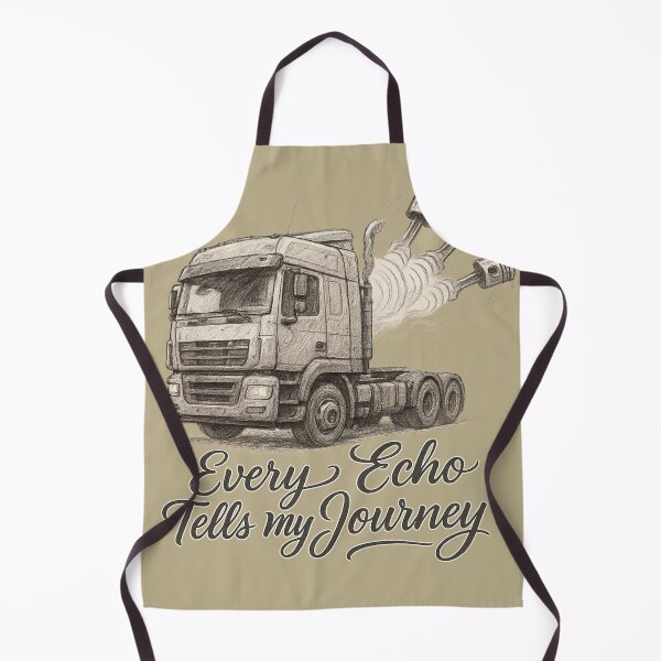 Item preview, Echo of Pistons – Artistic Trucker Expression designed and sold by AwixArslan.