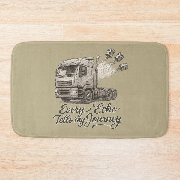 Item preview, Echo of Pistons – Artistic Trucker Expression designed and sold by AwixArslan.