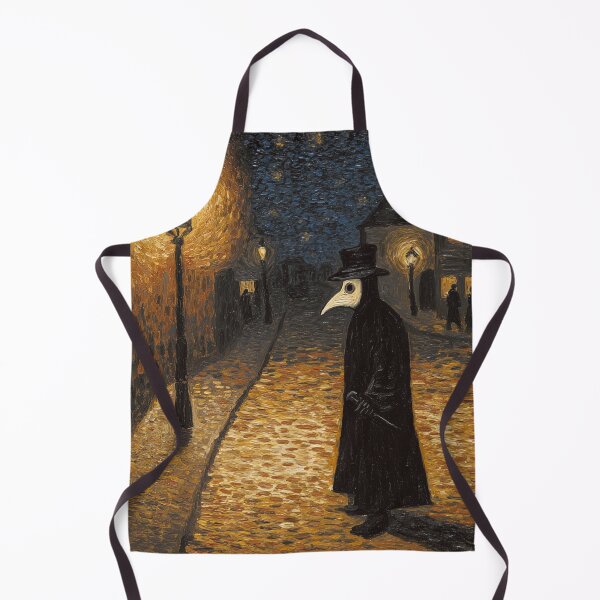 Item preview, Plague doctor | Post-impressionist painting style designed and sold by ComicsFactory.
