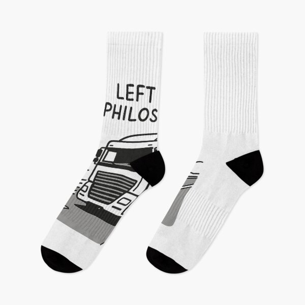 Item preview, Left Lane Philosopher – Minimalist Trucking Humor designed and sold by AwixArslan.