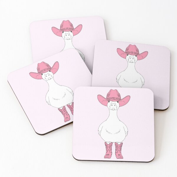 Item preview, Pink Cowgirl Duck designed and sold by paigelarae1127.