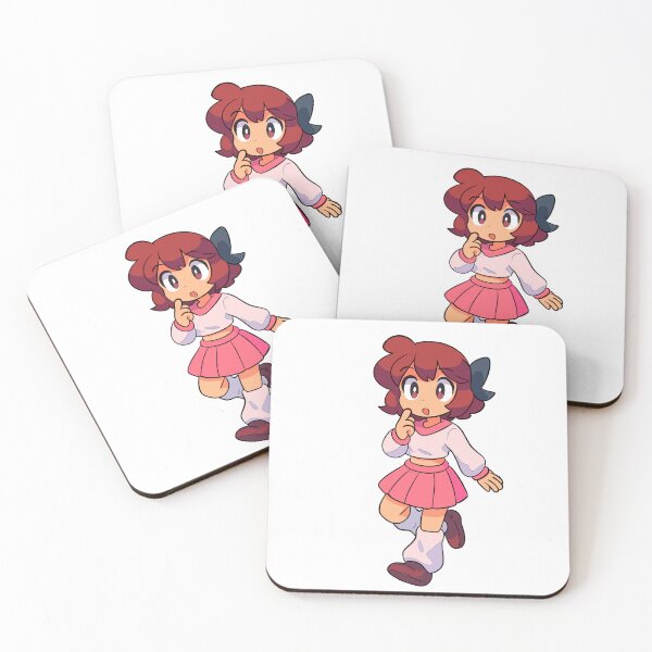 Item preview, Chibi Anime School Girl (OC Intern at N.U.T.S) designed and sold by Fresh Oshi Pressed.
