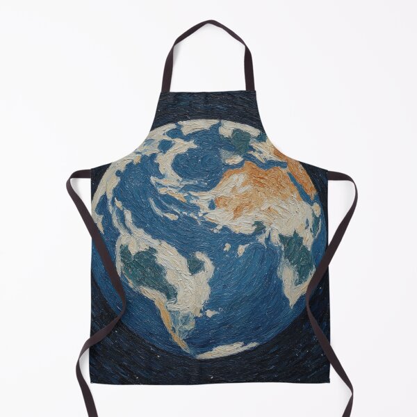 Item preview, Planet Earth | Post-impressionist painting style designed and sold by ComicsFactory.