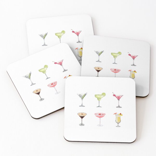 Item preview, Cocktail Drinks Sticker Pack designed and sold by aimeeorrdesigns.