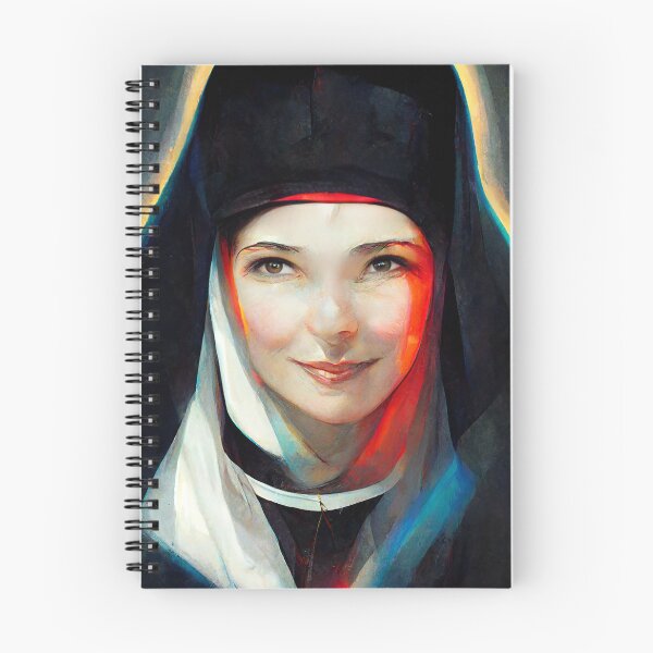 Item preview, Saint Faustina Kowalska designed and sold by SanctifiedSouls.