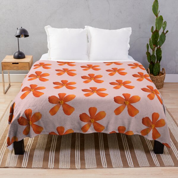 Item preview, orange begonia flower designed and sold by small things club.