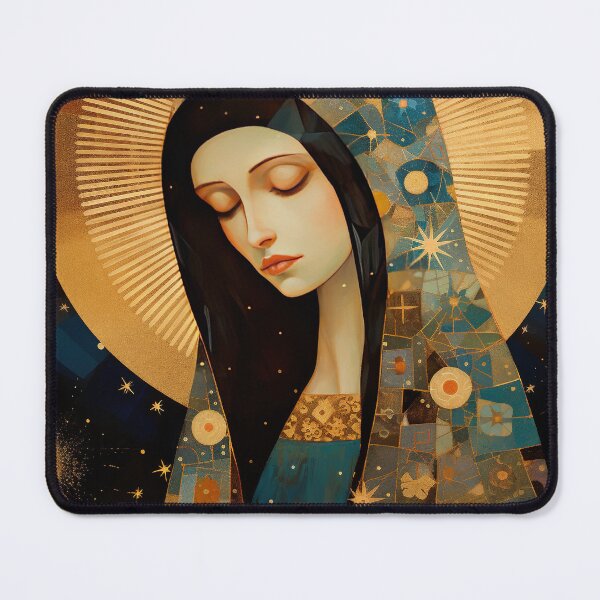 Item preview, The Beloved Mother Mary in Portrait designed and sold by SanctifiedSouls.