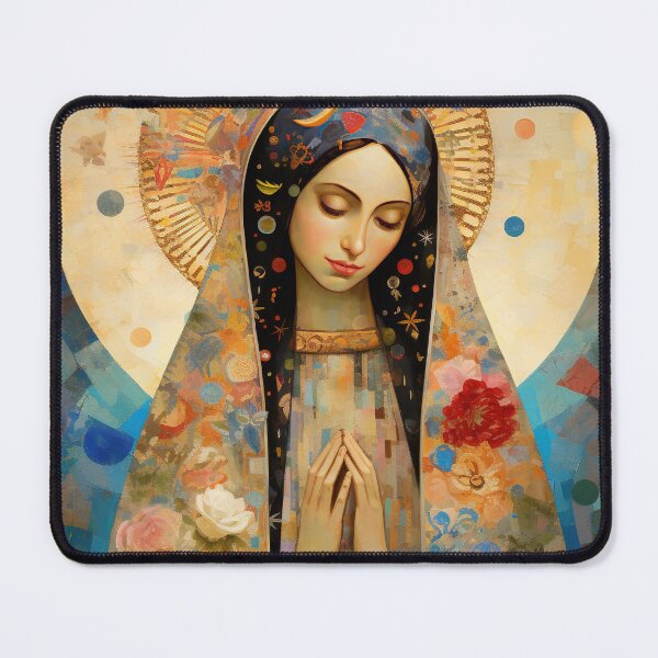 Item preview, Lady of Guadalupe Icon of Love designed and sold by SanctifiedSouls.