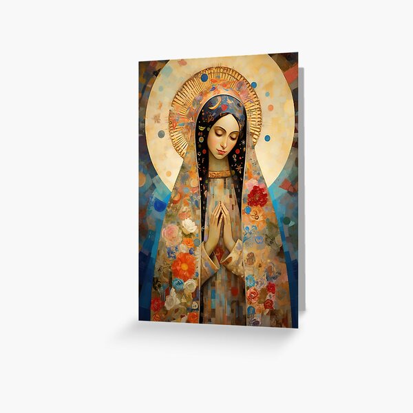 Item preview, Lady of Guadalupe Icon of Love designed and sold by SanctifiedSouls.
