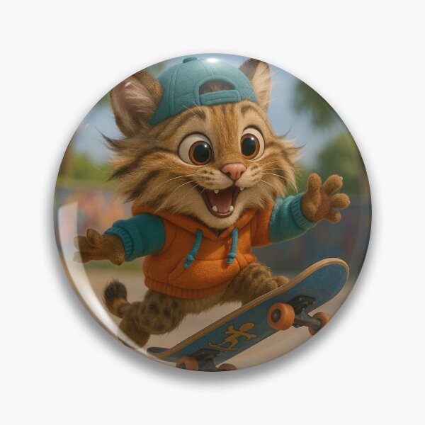 Item preview, Skater Bobcat designed and sold by Sillytoe.