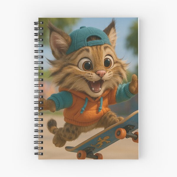 Item preview, Skater Bobcat designed and sold by Sillytoe.