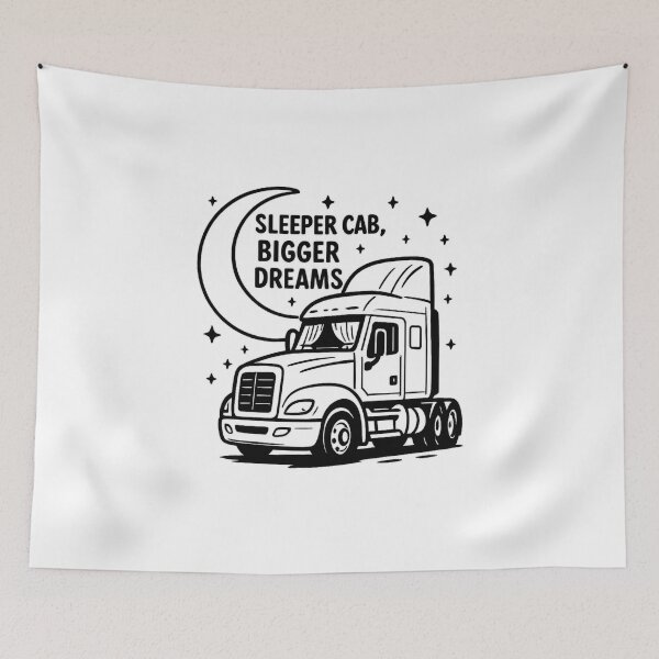 Item preview, Sleeper Cab, Bigger Dreams designed and sold by AwixArslan.