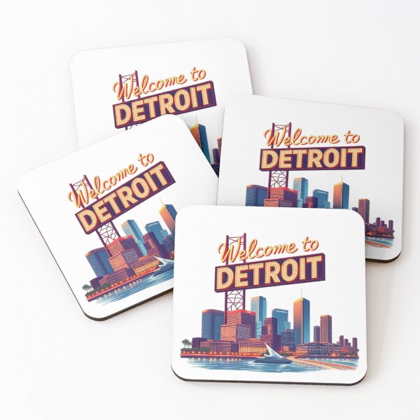 Item preview, Welcome to Detroit designed and sold by JonysCreativeDesigns.