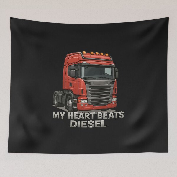 Item preview, My Heart Beats Diesel designed and sold by AwixArslan.