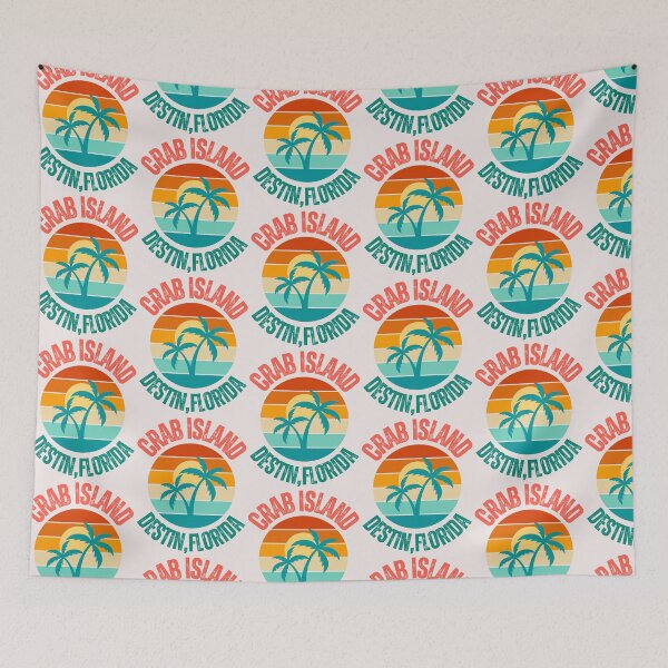 Item preview, Crab Island beach Destin Florida family vacation 2025 souvenir designed and sold by erozzz.