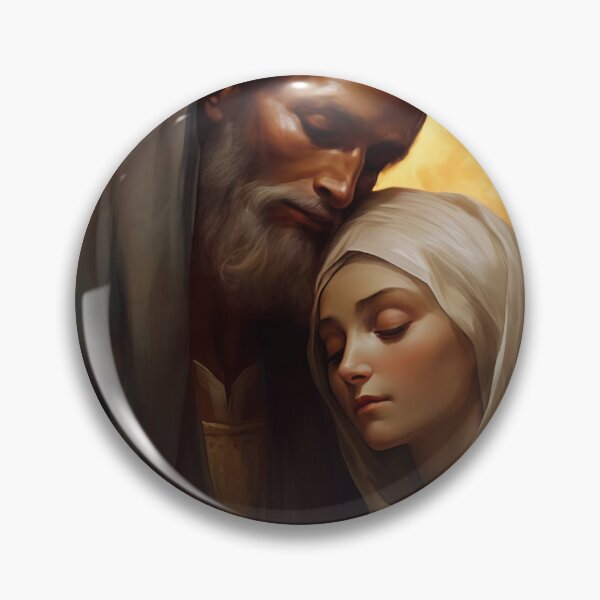 Item preview, Saint Joachim Saint Anne designed and sold by SanctifiedSouls.