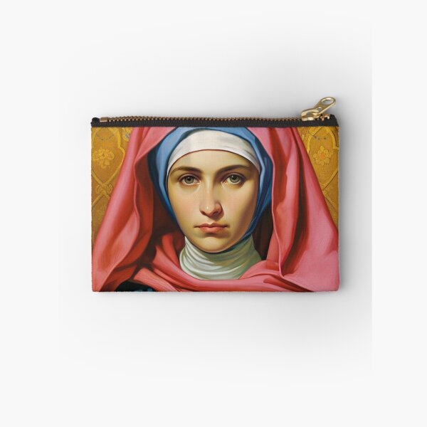 Item preview, Saint Bernadette designed and sold by SanctifiedSouls.