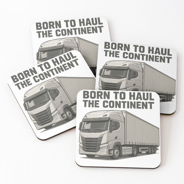 Item preview, Born to Haul the Continent designed and sold by AwixArslan.