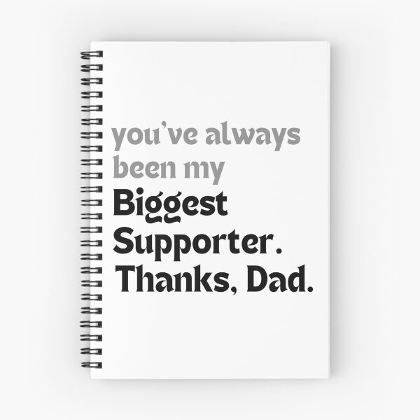 Item preview, Heartfelt Dad Gift (Father’s Day, Birthday) –You’ve always been my biggest supporter. Thanks, Dad.  designed and sold by MakeMyDaze.