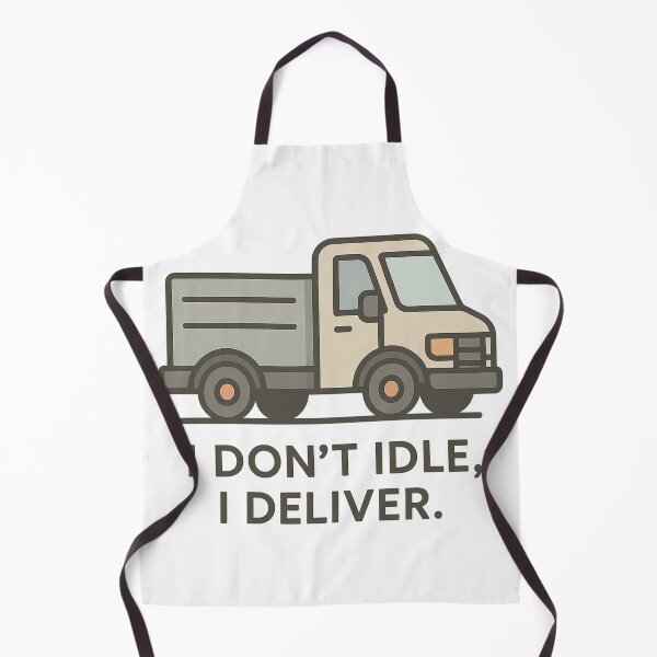 Item preview, I Don’t Idle, I Deliver  designed and sold by AwixArslan.