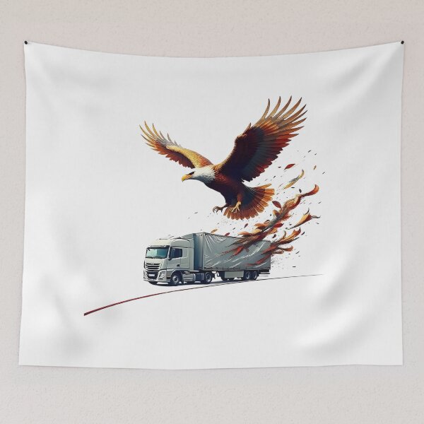 Item preview, Truck to Eagle Surreal Shift designed and sold by AwixArslan.