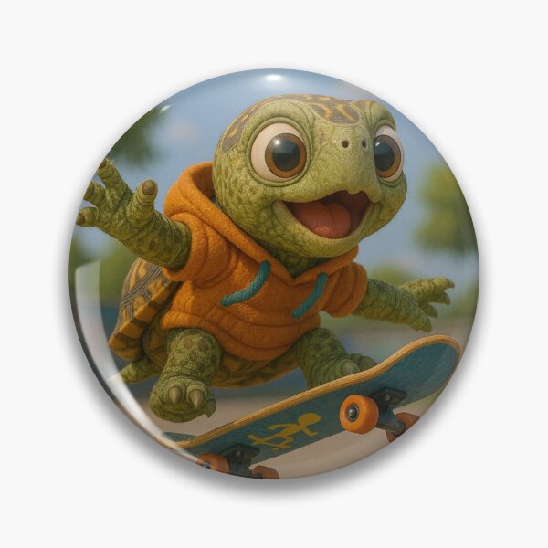 Item preview, Skater Box Turtle designed and sold by Sillytoe.