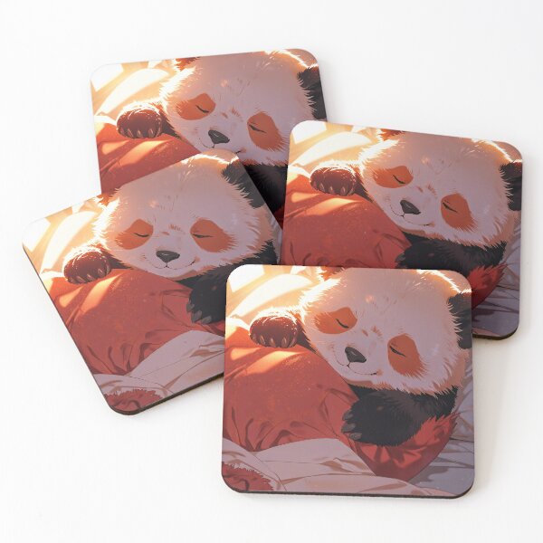 Item preview, Panda’s Cozy Morning designed and sold by Retro Reverie.