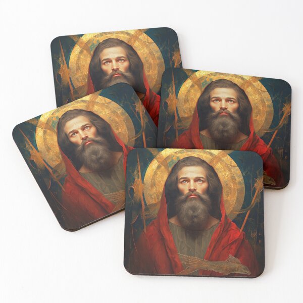 Item preview, Saint Andrew the Apostle designed and sold by SanctifiedSouls.