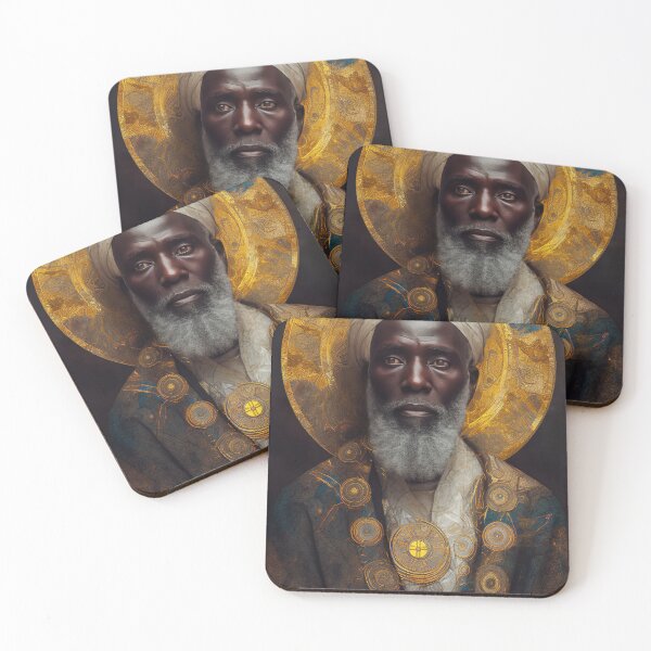 Item preview, Saint Benedict the Moor / Saint Benedict the Black designed and sold by SanctifiedSouls.