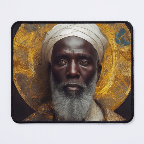 Item preview, Saint Benedict the Moor / Saint Benedict the Black designed and sold by SanctifiedSouls.