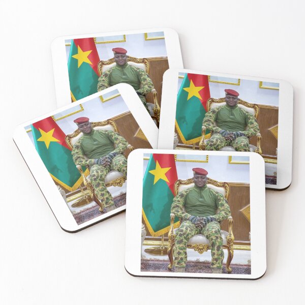 Item preview, Captain Ibrahim Traoré: Burkina Faso Head of State designed and sold by ArtistrySky.