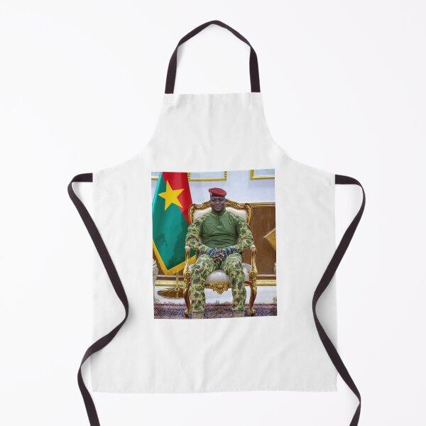 Item preview, Captain Ibrahim Traoré: Burkina Faso Head of State designed and sold by ArtistrySky.