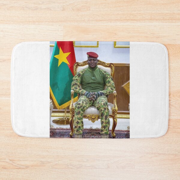 Item preview, Captain Ibrahim Traoré: Burkina Faso Head of State designed and sold by ArtistrySky.
